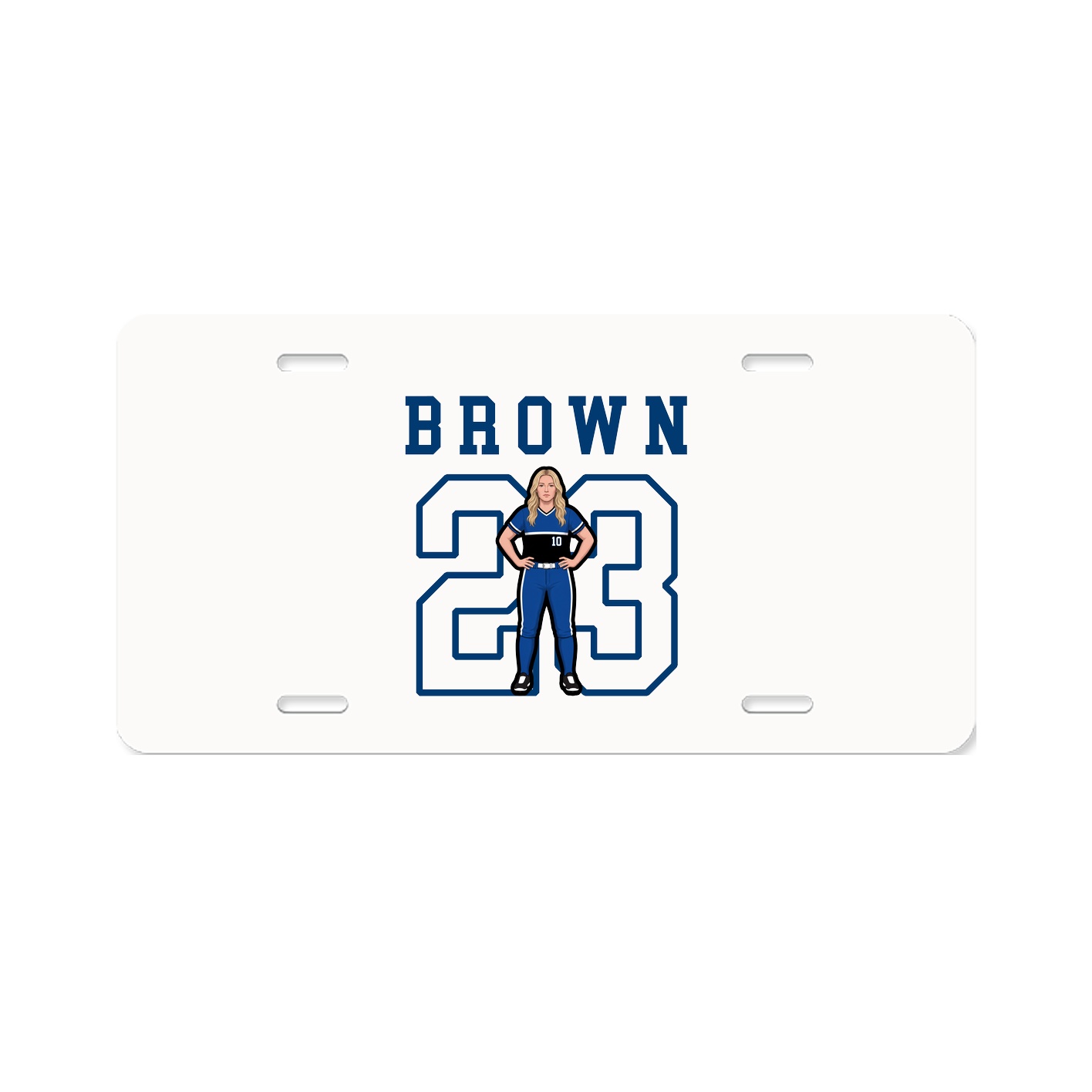 License Plate — Shirsey in Classic
