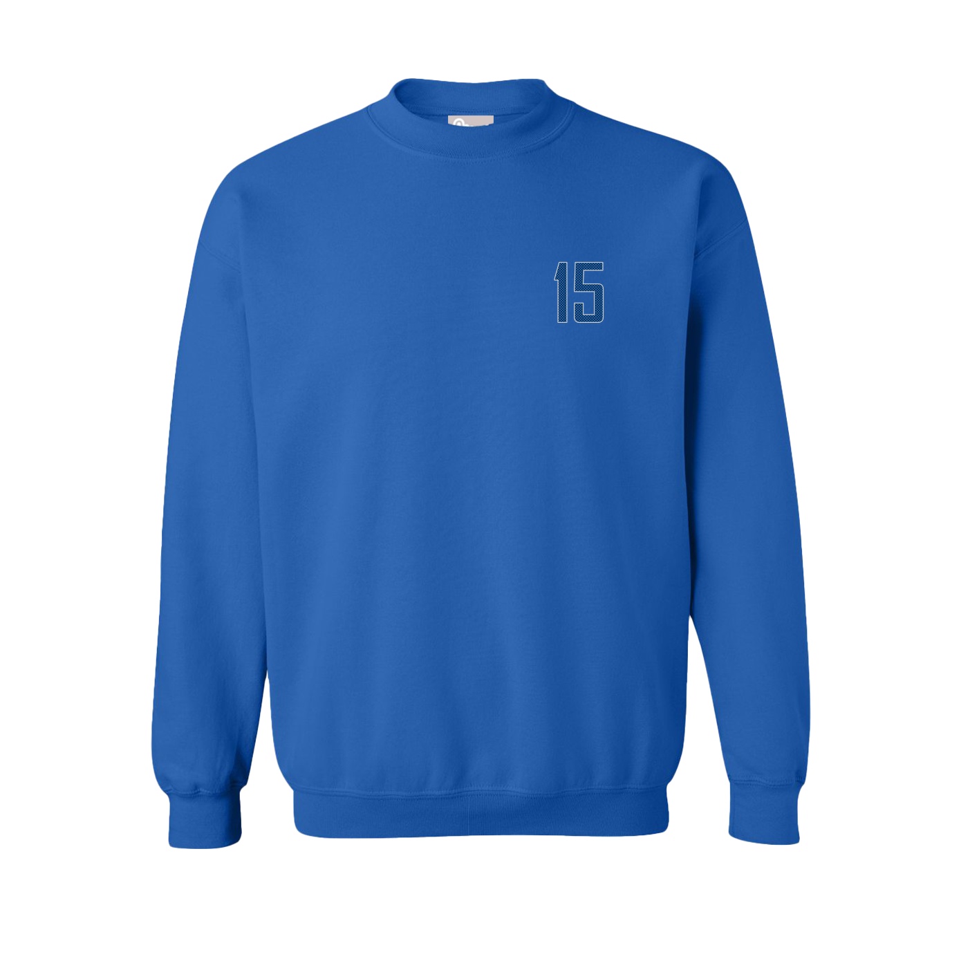 Fleece Crew — Front Shirsy in Royal