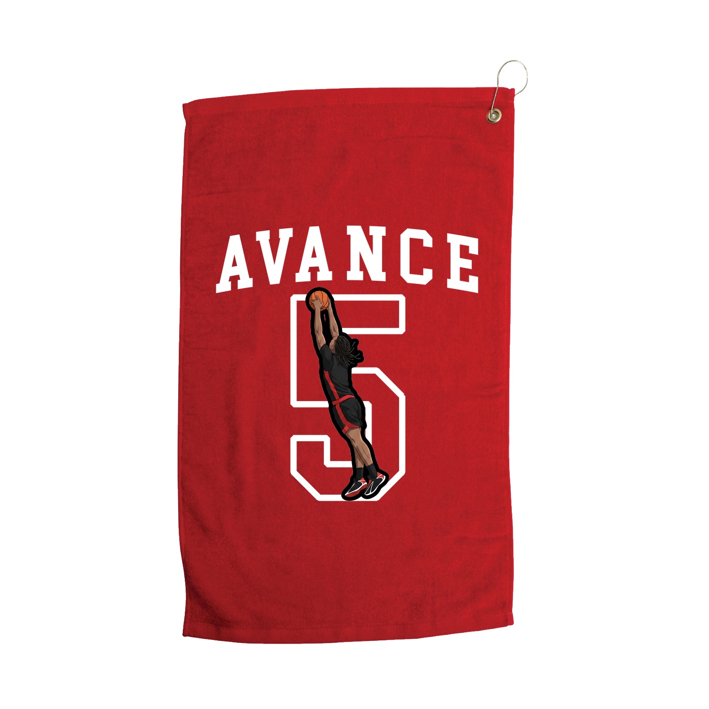 Golf Towel — Shirsey in Red