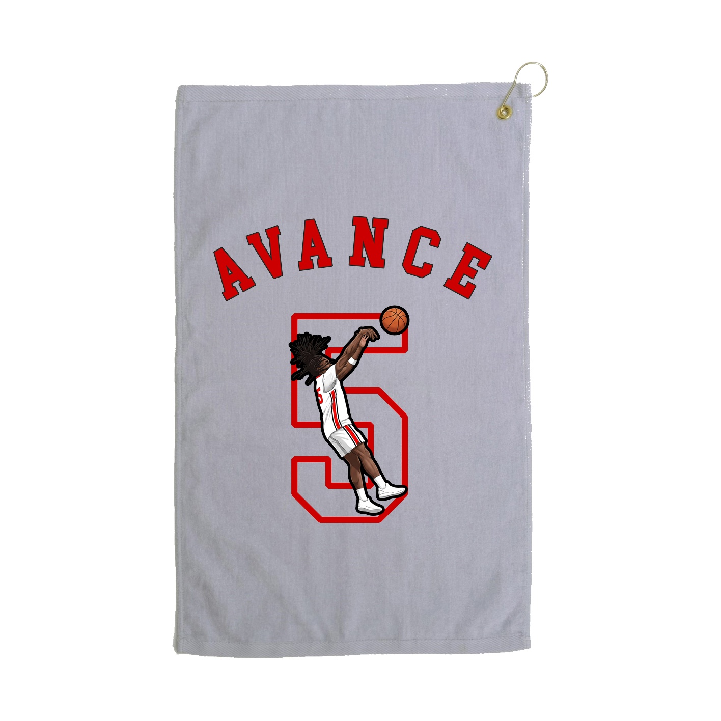 Golf Towel — Shirsey Arch in Grey