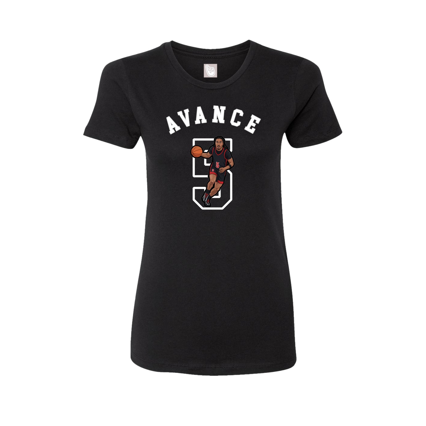 Womens Tee — Shirsey Arch in Black