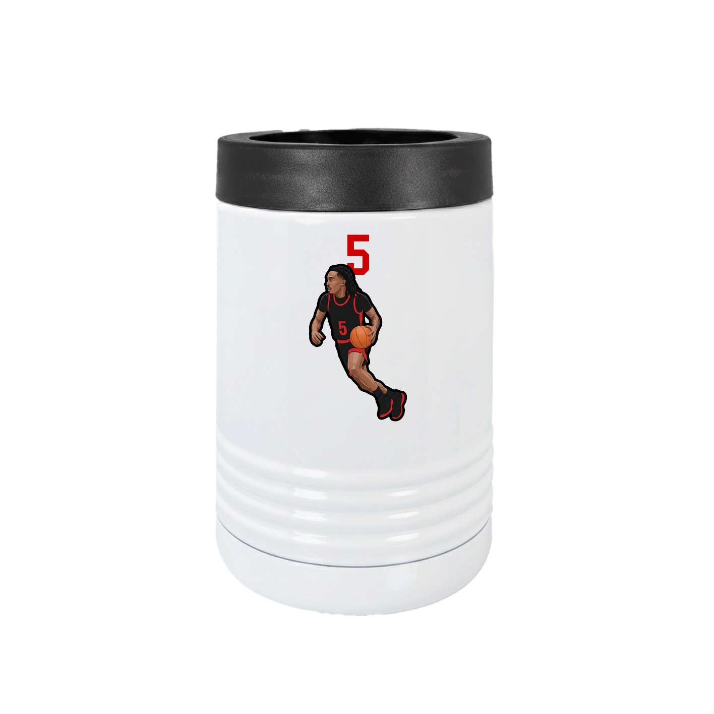 Beverage Holder — Number Top in White