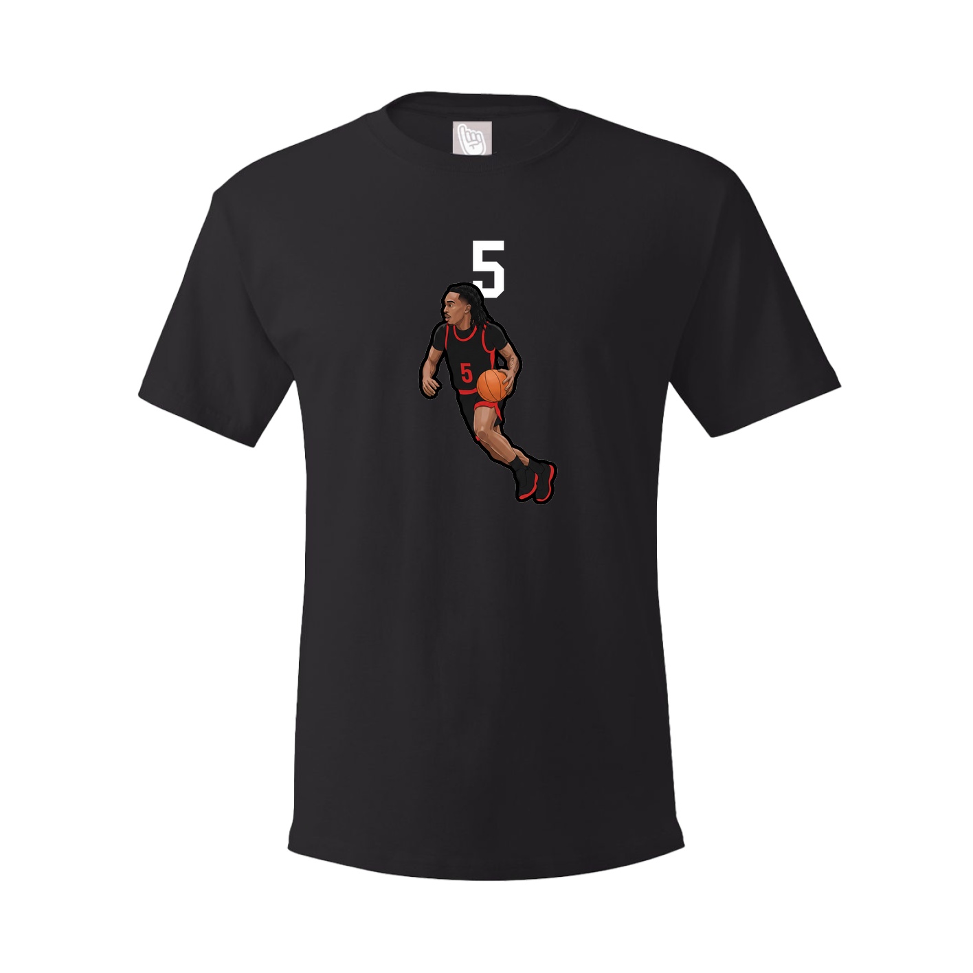 Tee — Number Top in Black