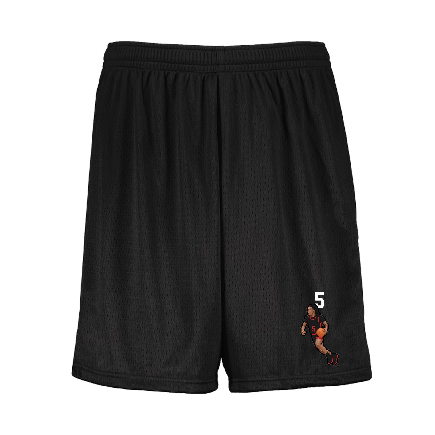 Shorts — Number Top in Black