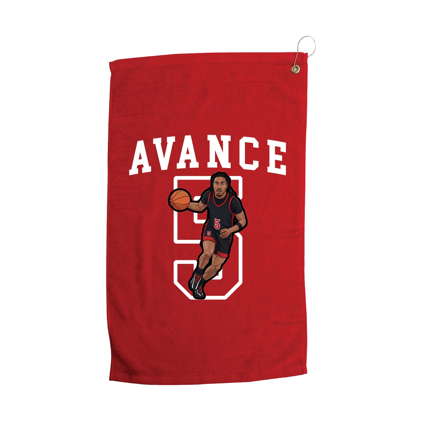 Golf Towel — Shirsey in Red