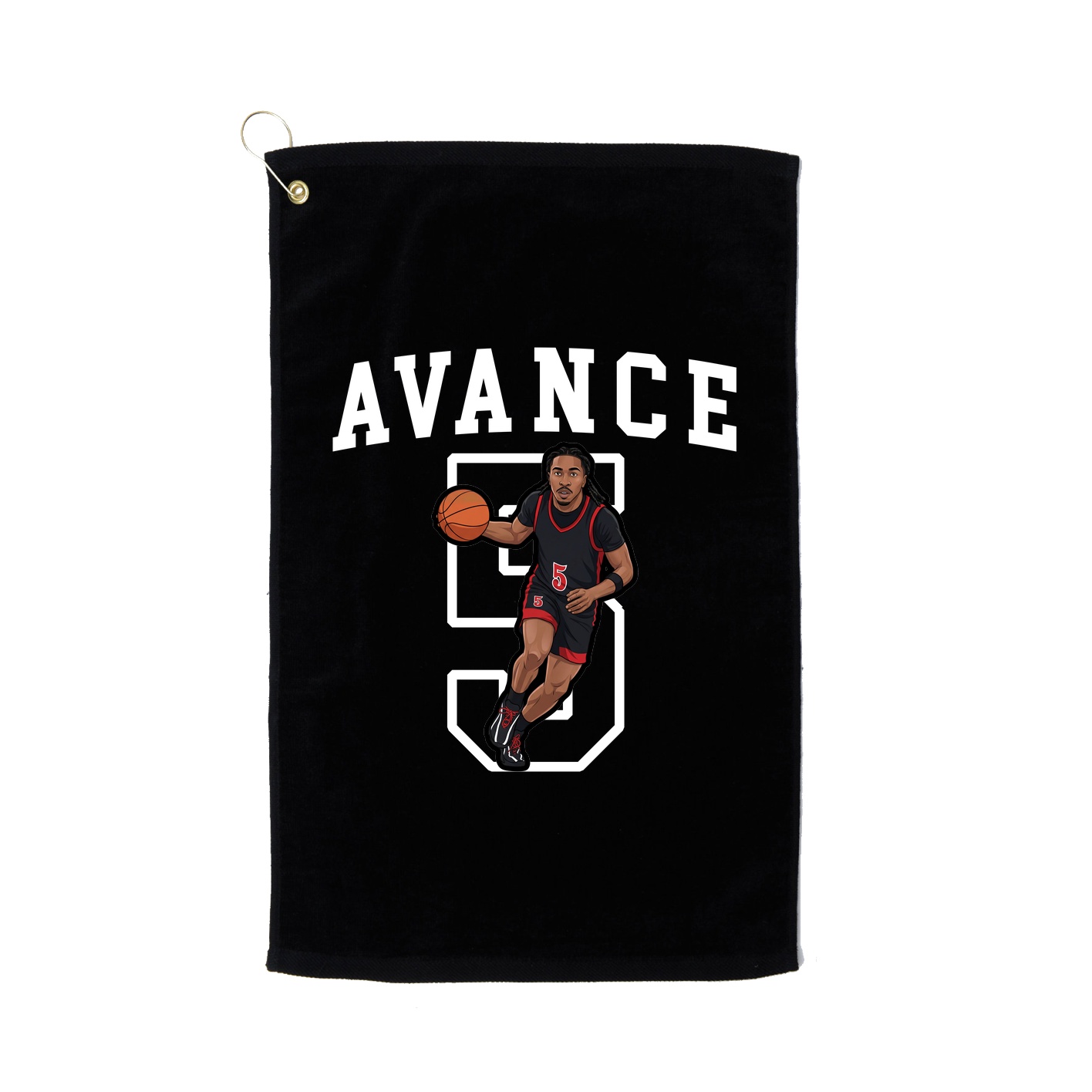 Golf Towel — Shirsey in Black