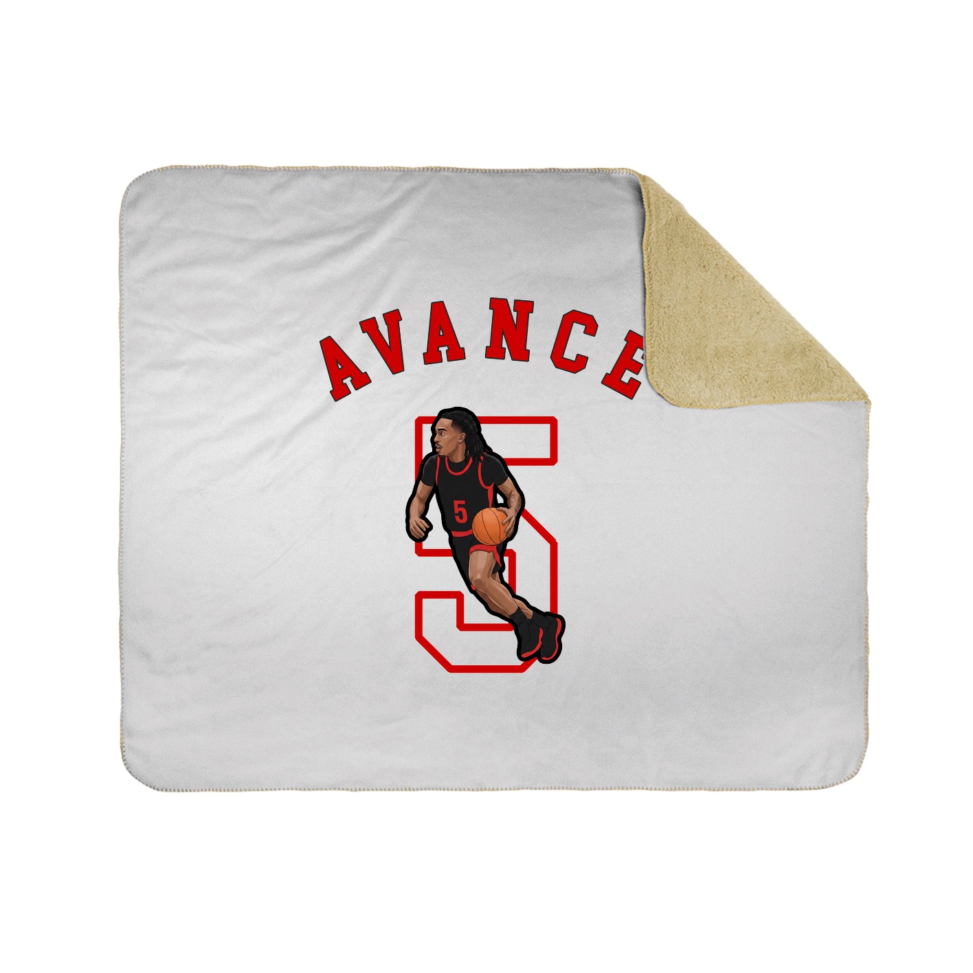 Throw Blanket — Shirsey Arch in White