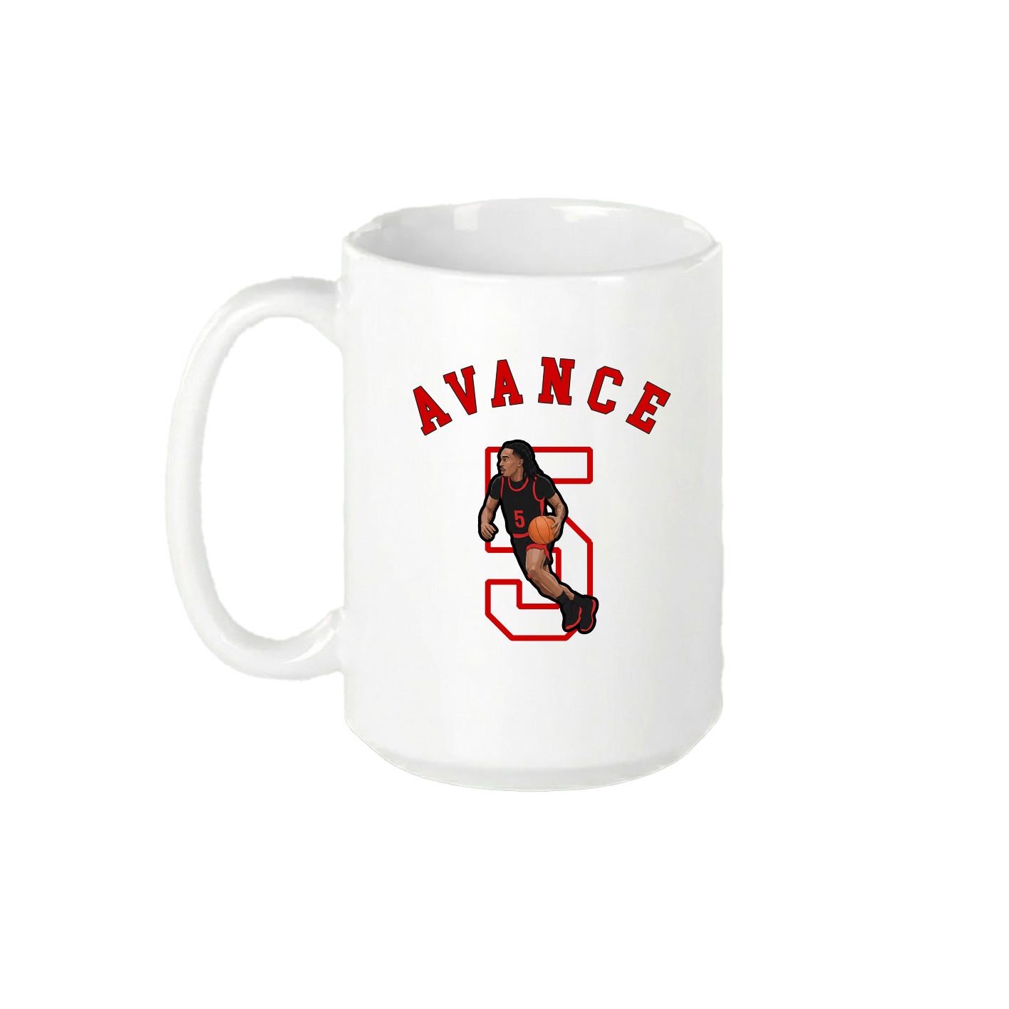 15oz Coffee Mug — Shirsey Arch in White