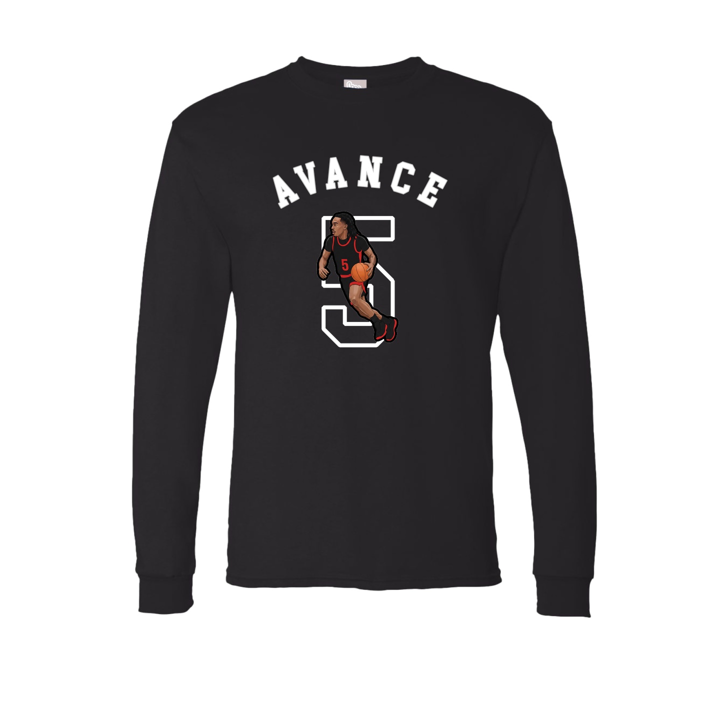 Long Sleeve Tee — Shirsey Arch in Black