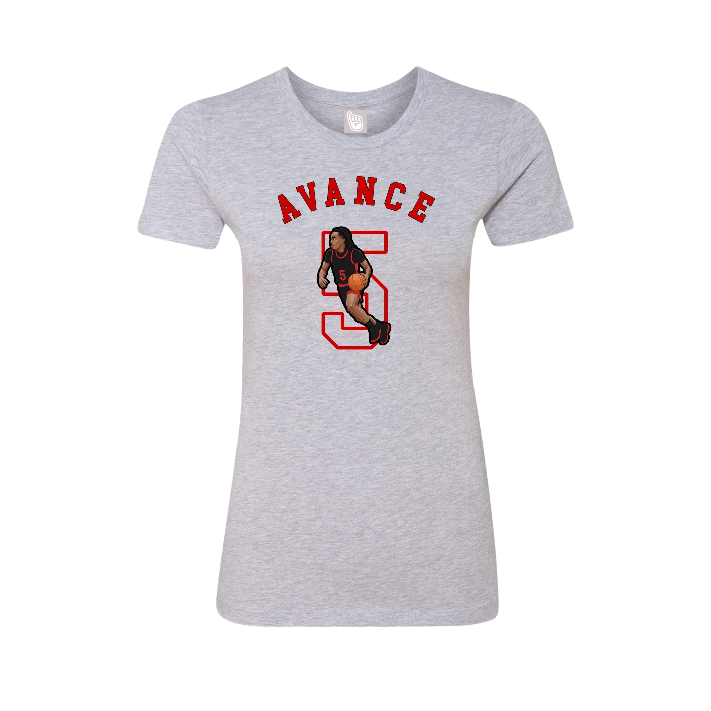 Womens Tee — Shirsey Arch in Grey