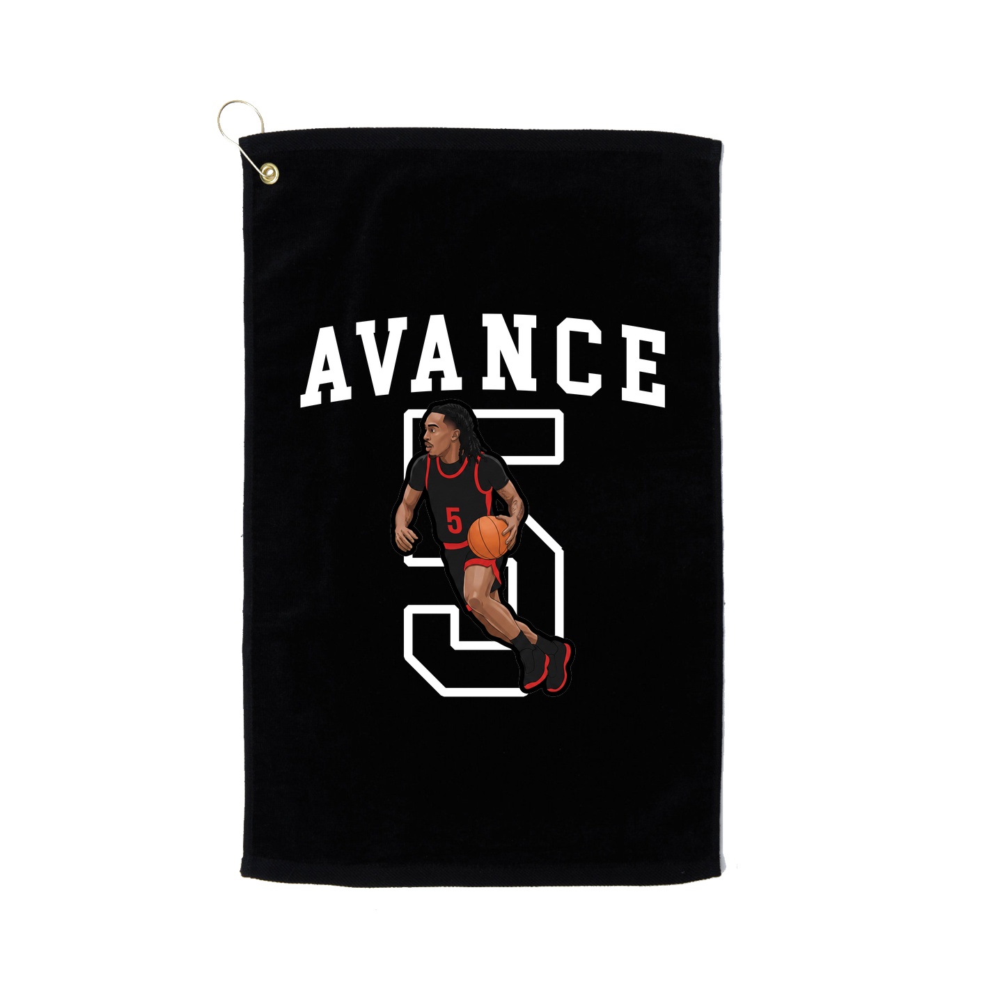 Golf Towel — Shirsey in Black