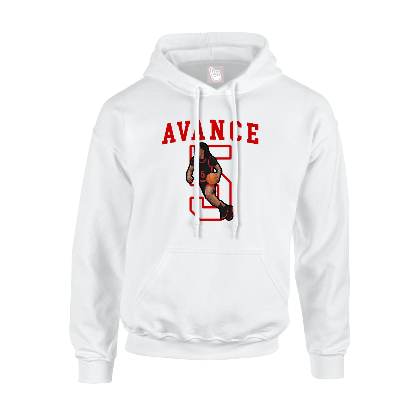Youth Hoodie — Shirsey in White