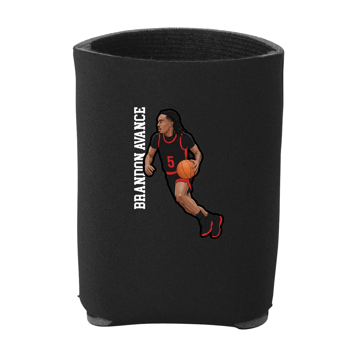 Can Holder — Name Vertical in Black