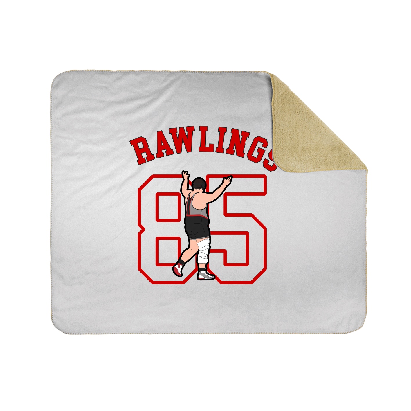 Throw Blanket — Shirsey Arch in White