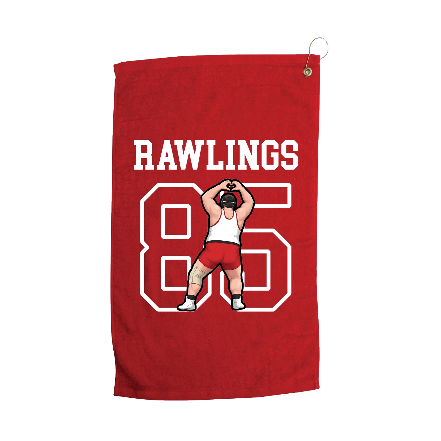 Golf Towel — Shirsey in Red