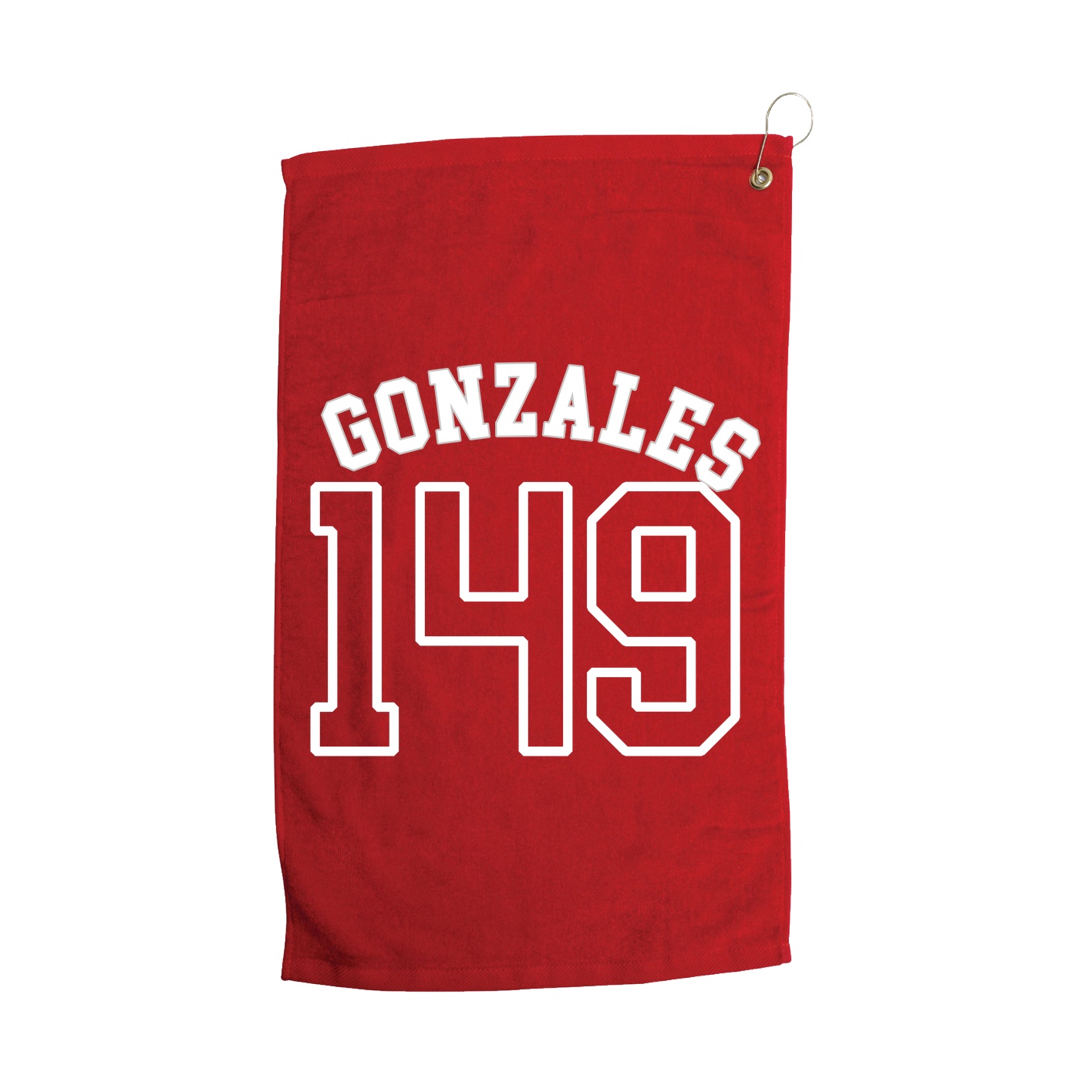 Golf Towel — Shirsey Arch in Red