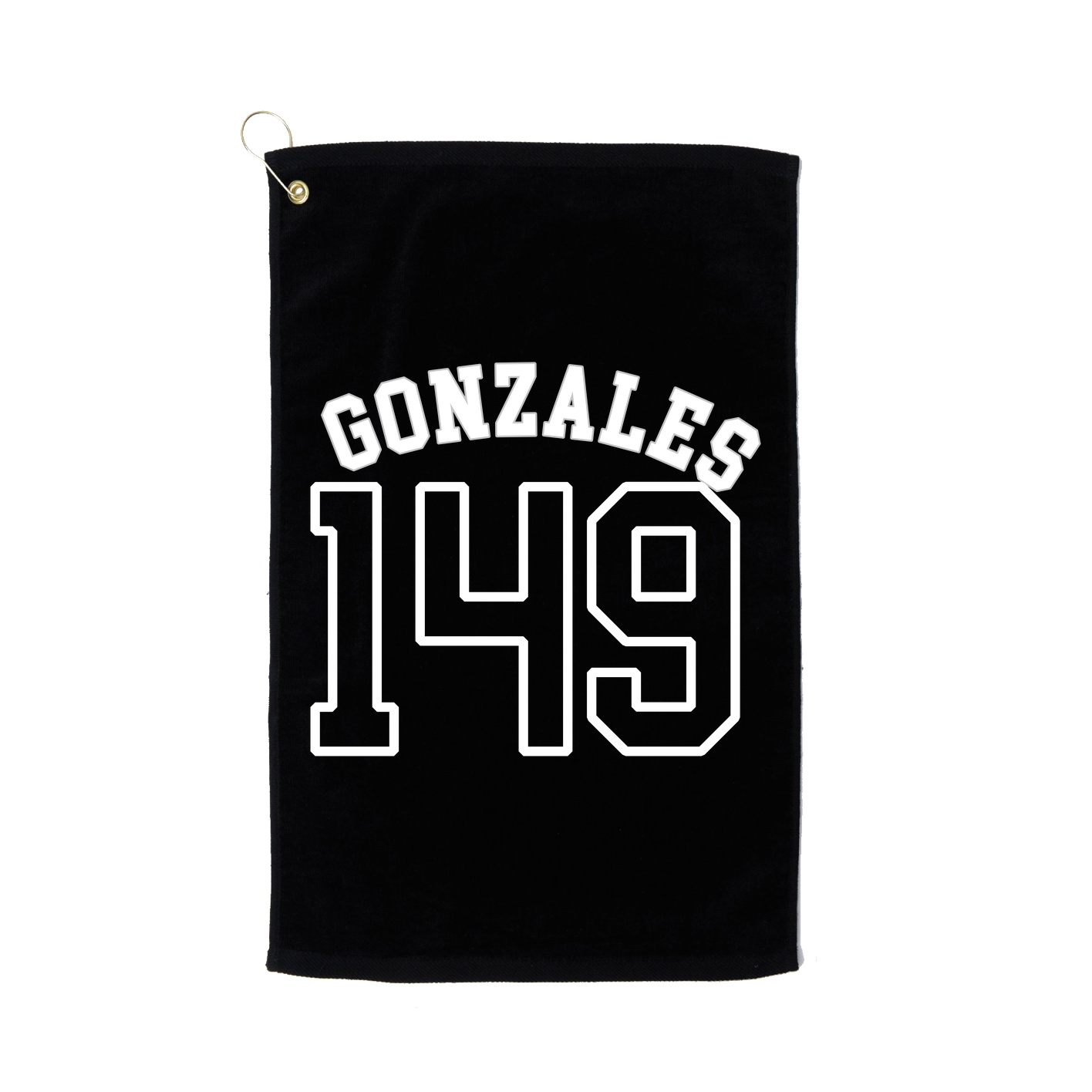 Golf Towel — Shirsey Arch in Black