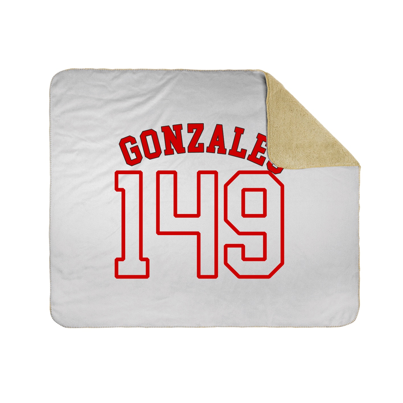 Throw Blanket — Shirsey Arch in White