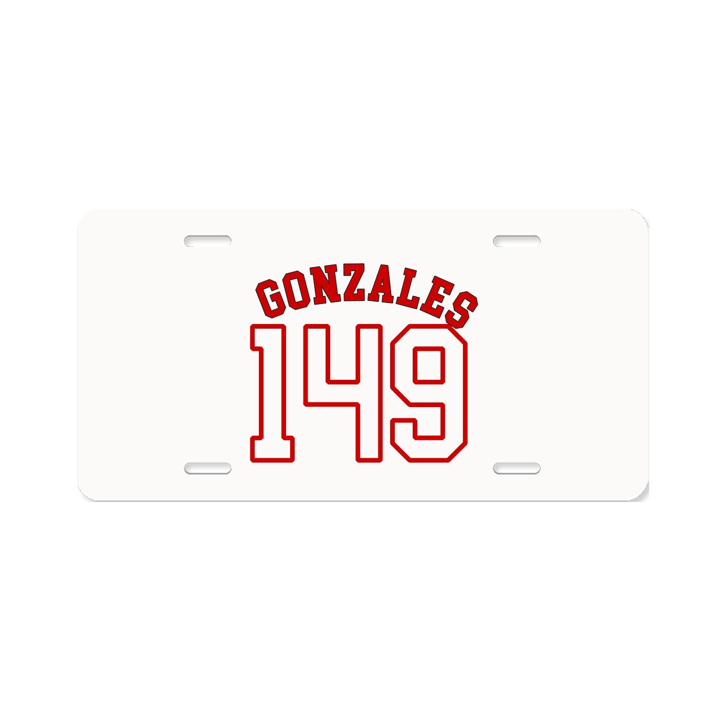 License Plate — Shirsey Arch in Classic