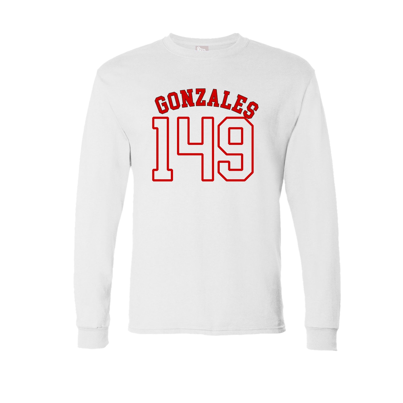 Long Sleeve Tee — Shirsey Arch in White