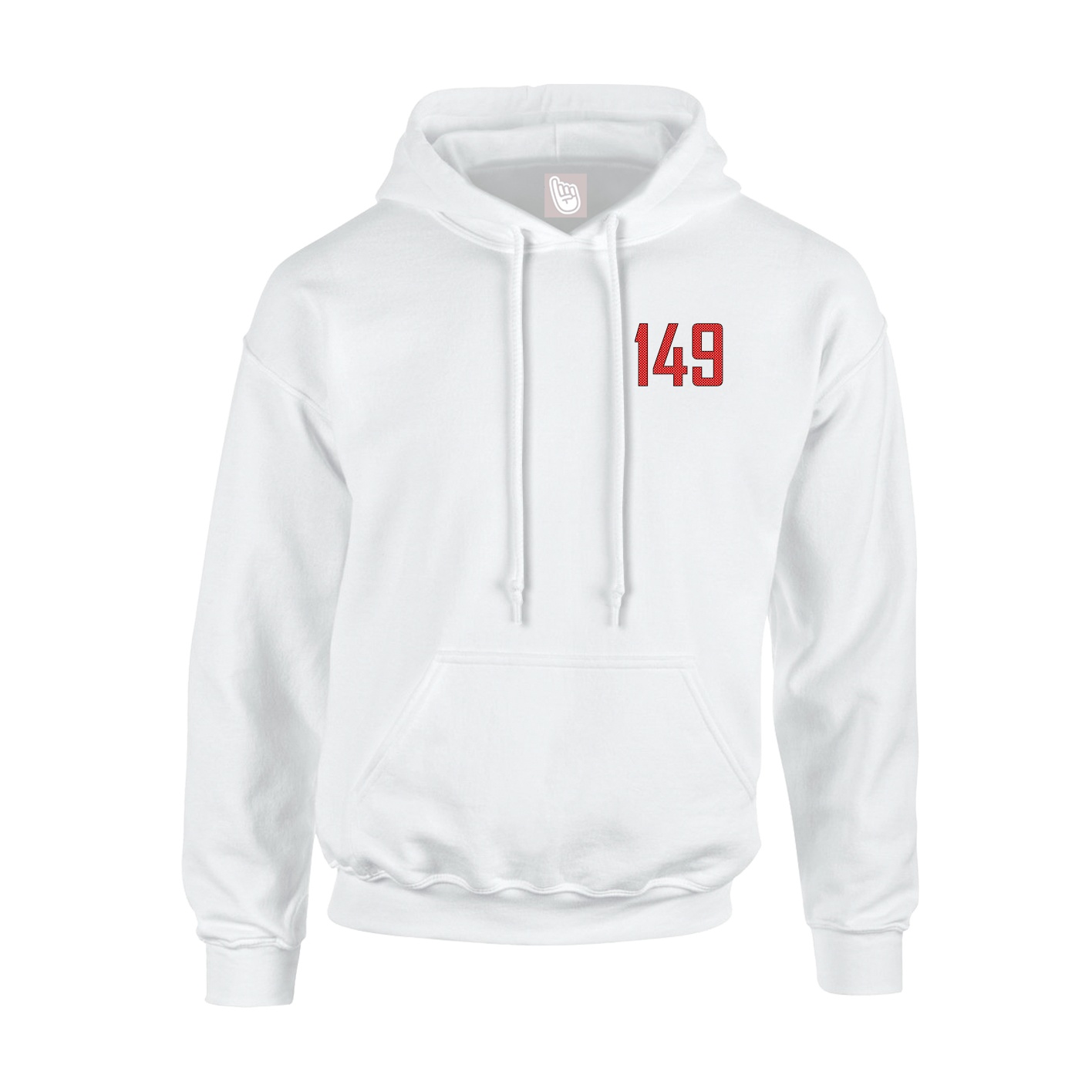 Hoodie — Front Shirsy in White