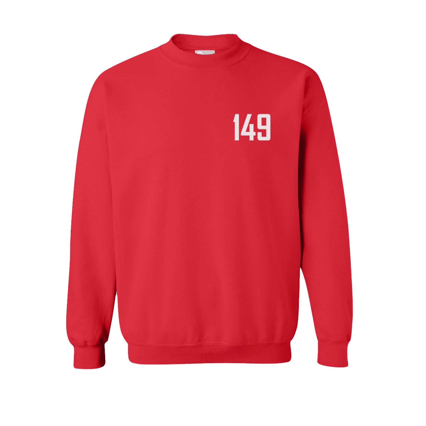Fleece Crew — Front Shirsy in Red
