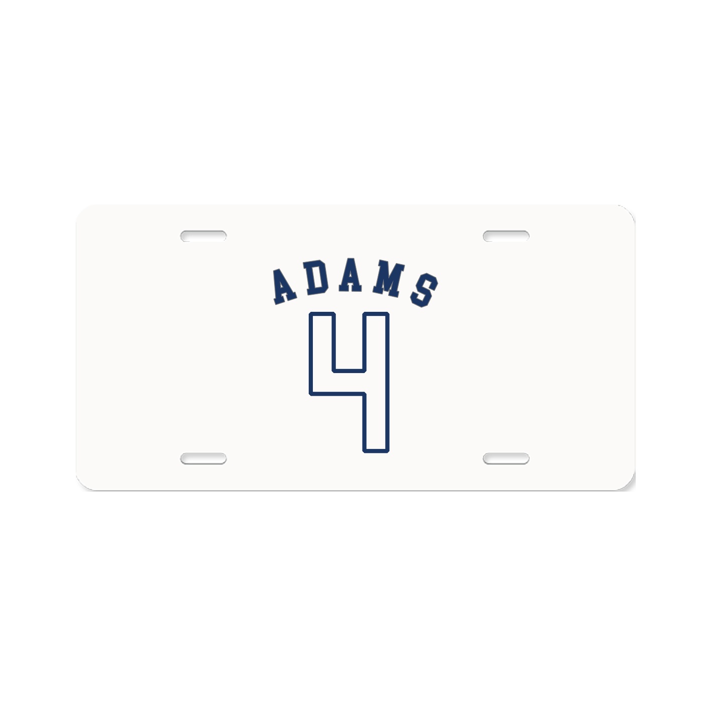 License Plate — Shirsey Arch in Classic