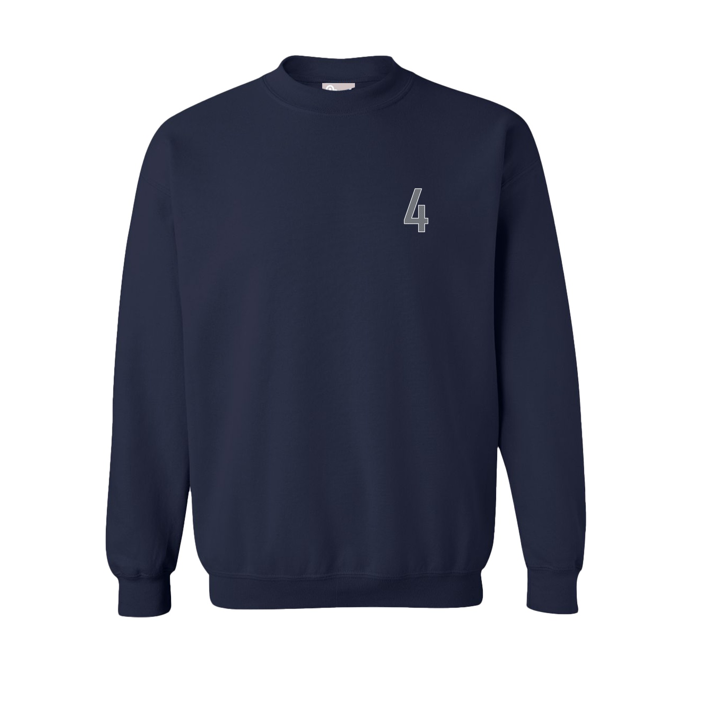 Fleece Crew — Front Shirsy in Navy