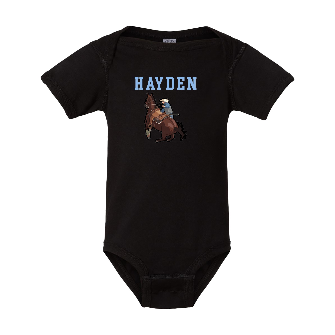 Baby Onesie — Shirsey in Black