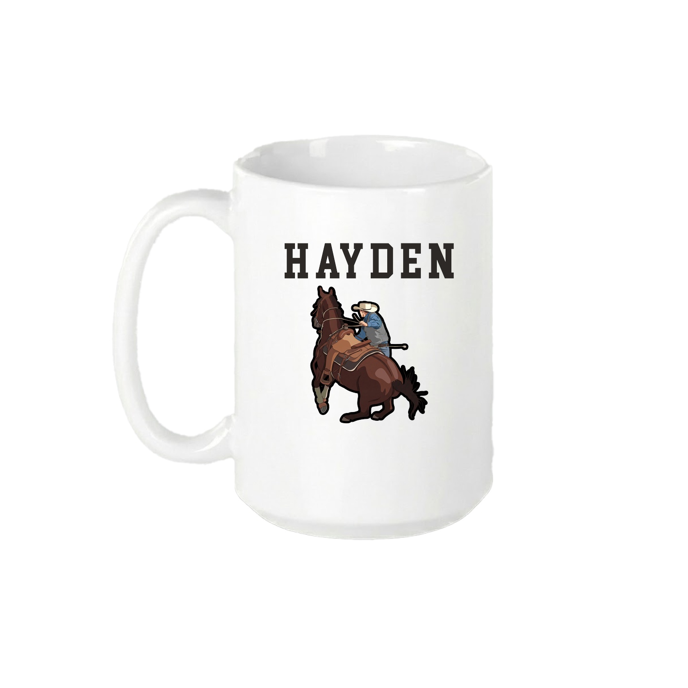 15oz Coffee Mug — Shirsey in White