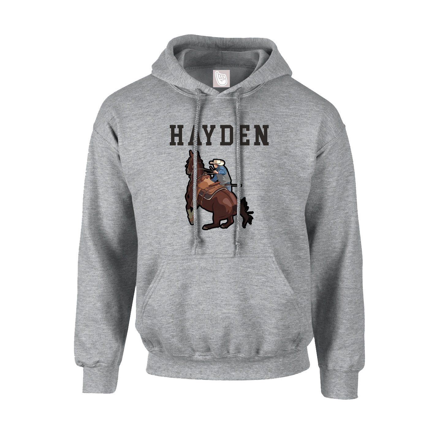 Hoodie — Shirsey in Grey