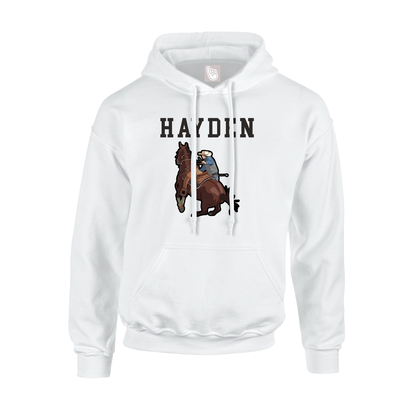 Youth Hoodie — Shirsey in White