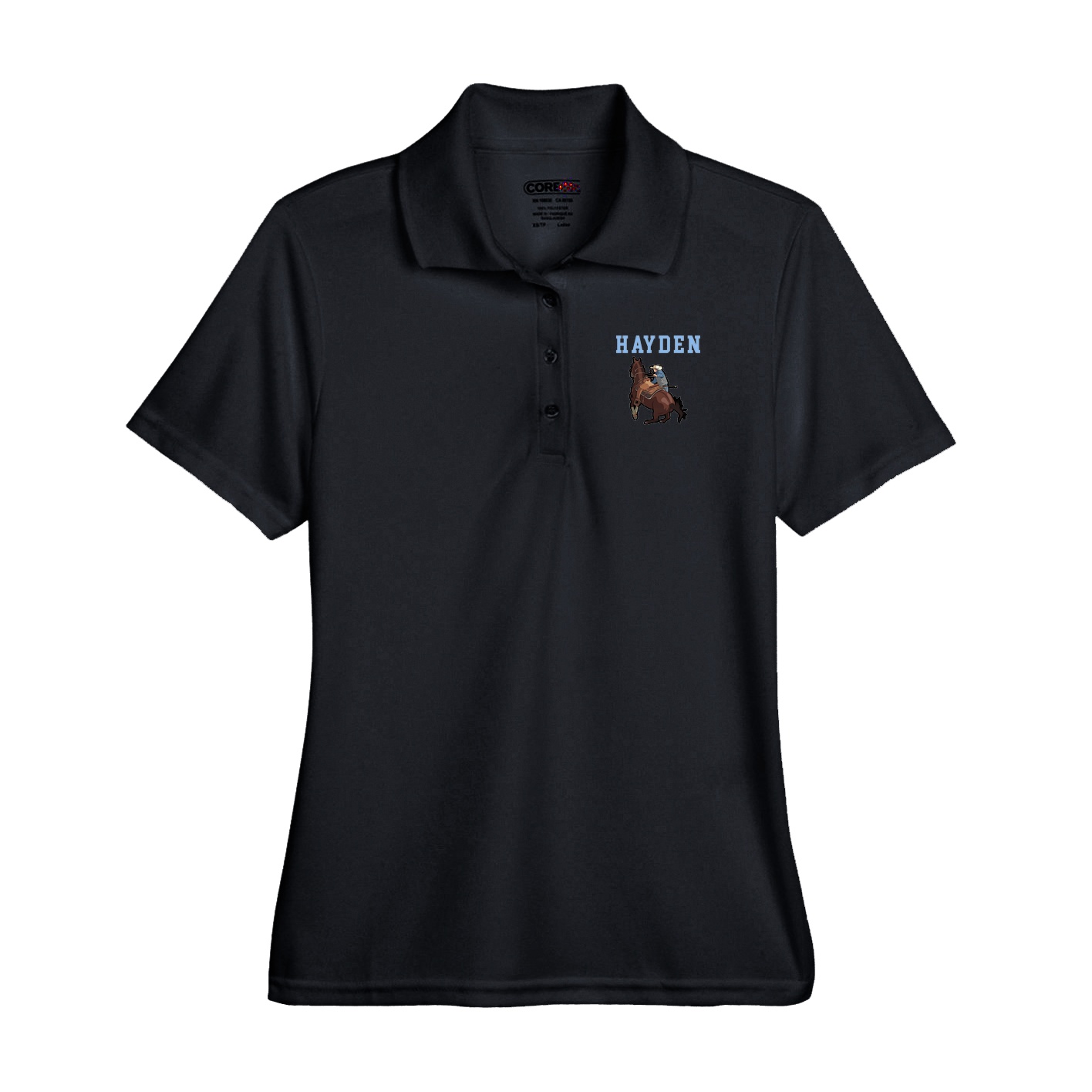 Performance Polo — Shirsey in Black