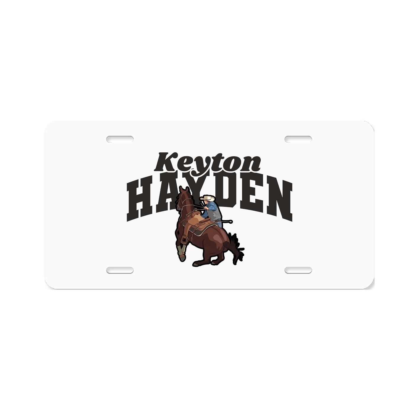 License Plate — Signature Arch in Classic