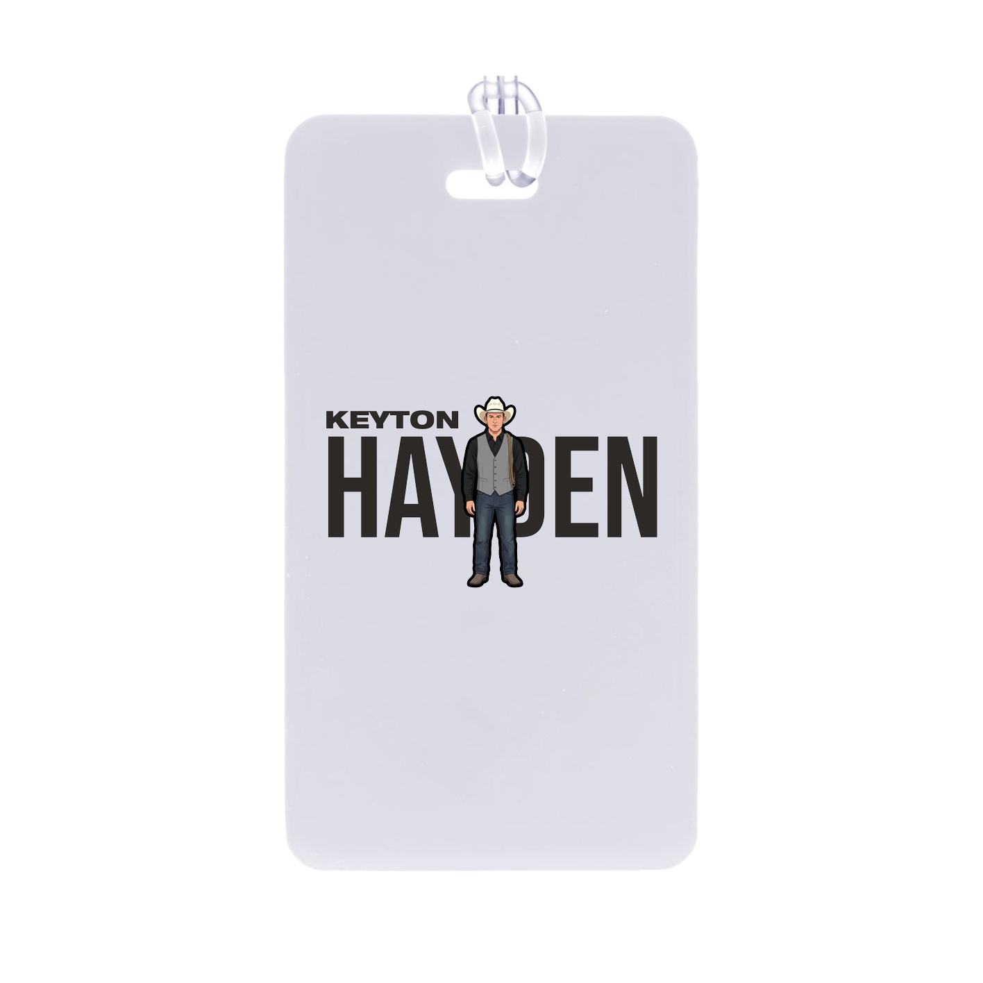 Bag Tag — Player Name in Classic
