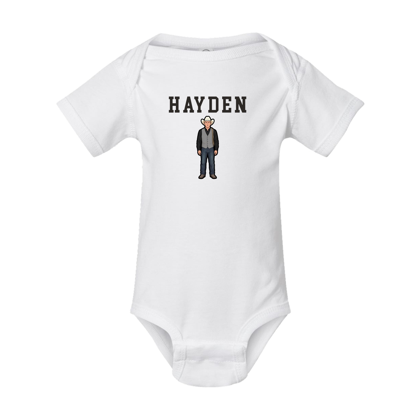 Baby Onesie — Shirsey in White