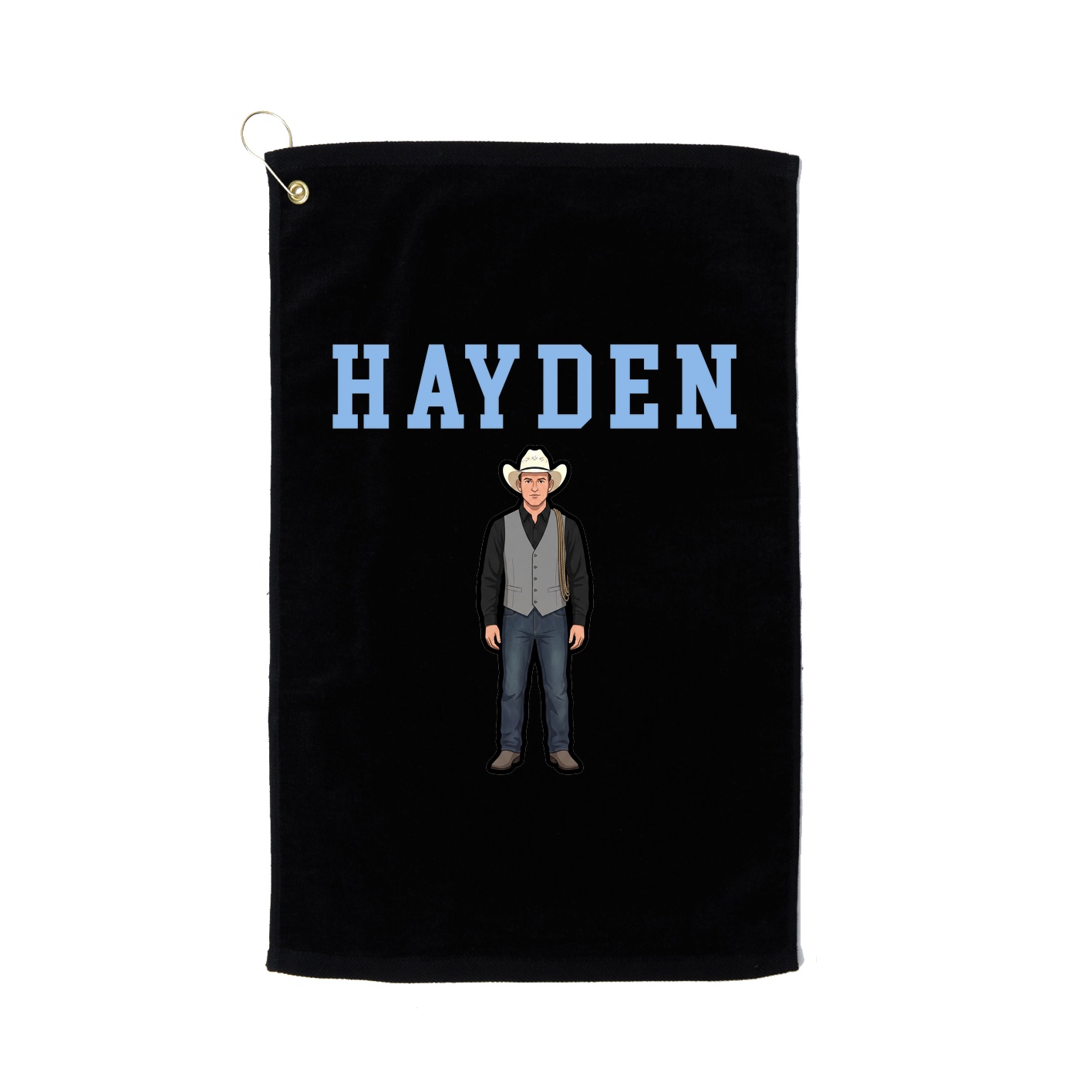 Golf Towel — Shirsey in Black