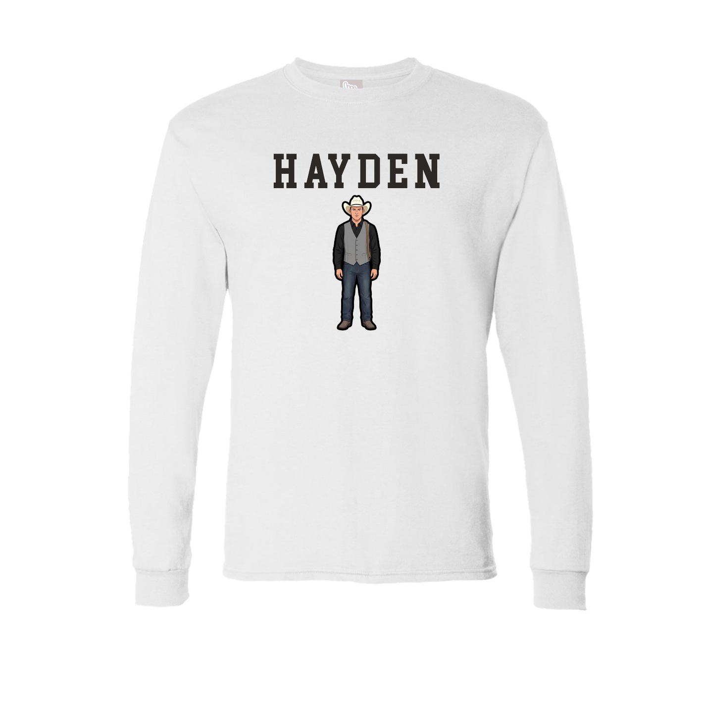 Long Sleeve Tee — Shirsey in White