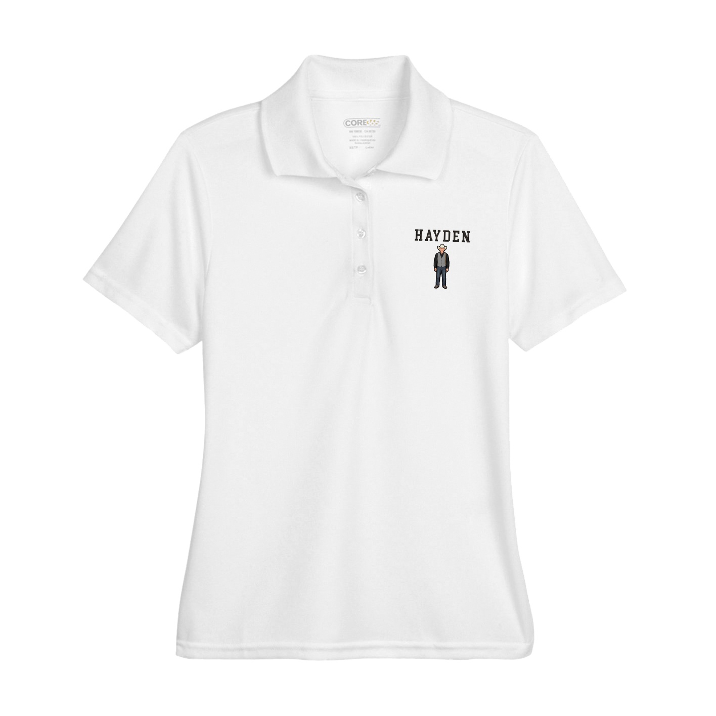 Womens Performance Polo — Shirsey in White