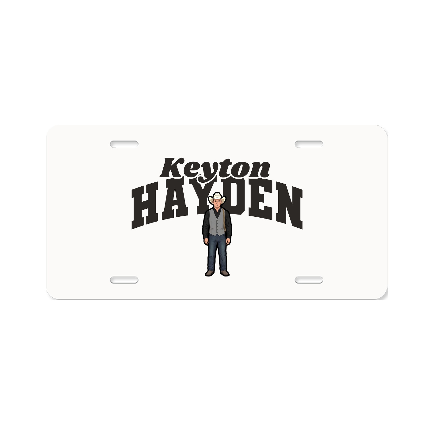License Plate — Signature Arch in Classic