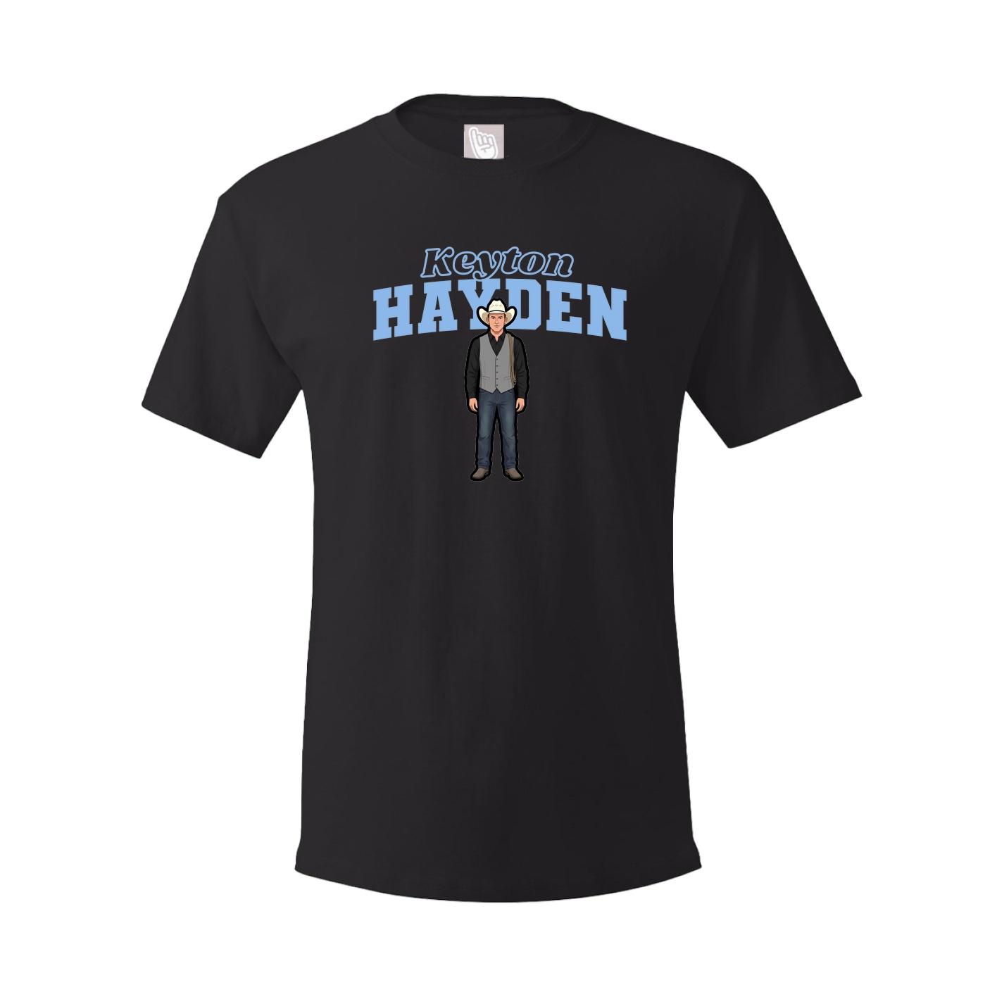 Tee — Name Arch in Black