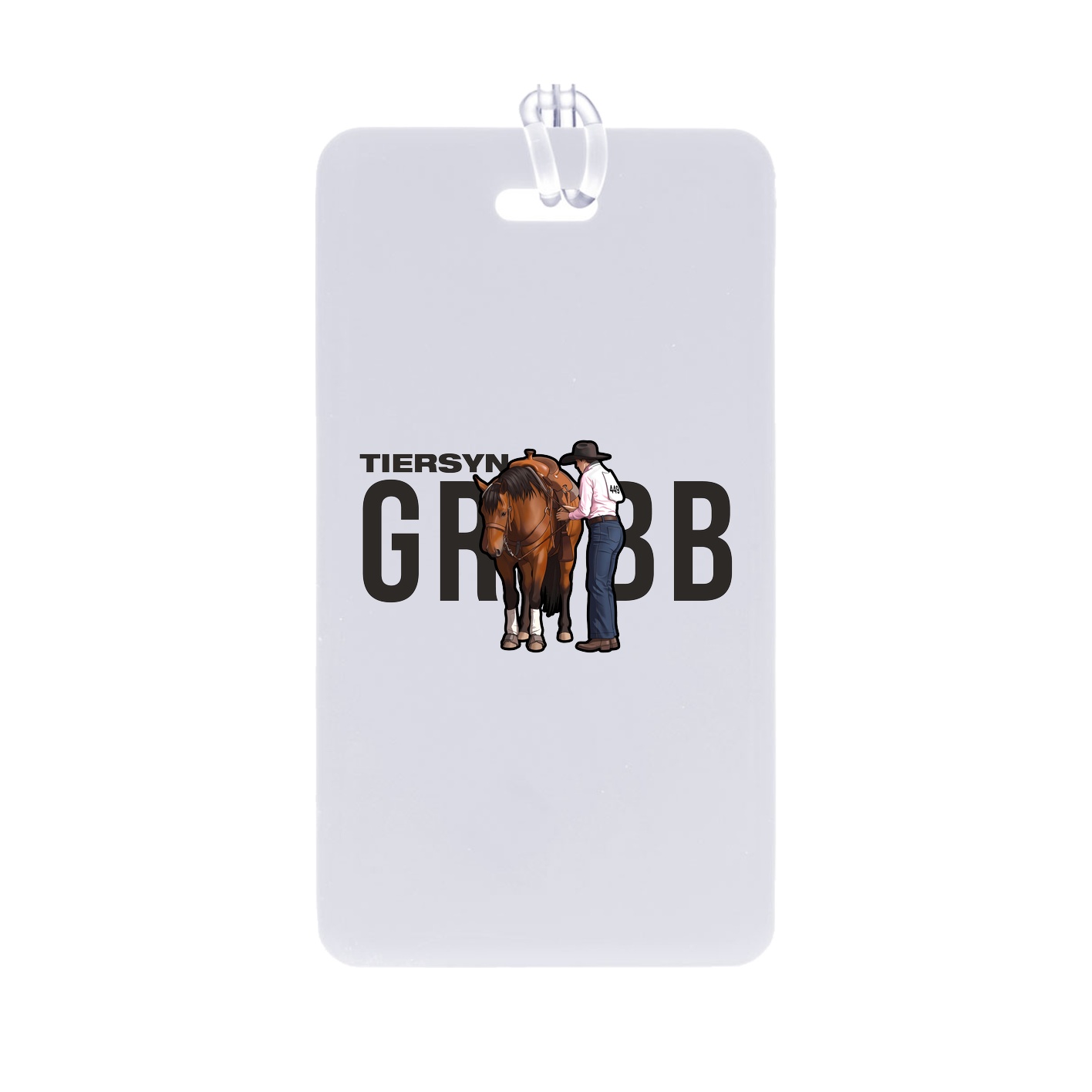 Bag Tag — Player Name in Classic