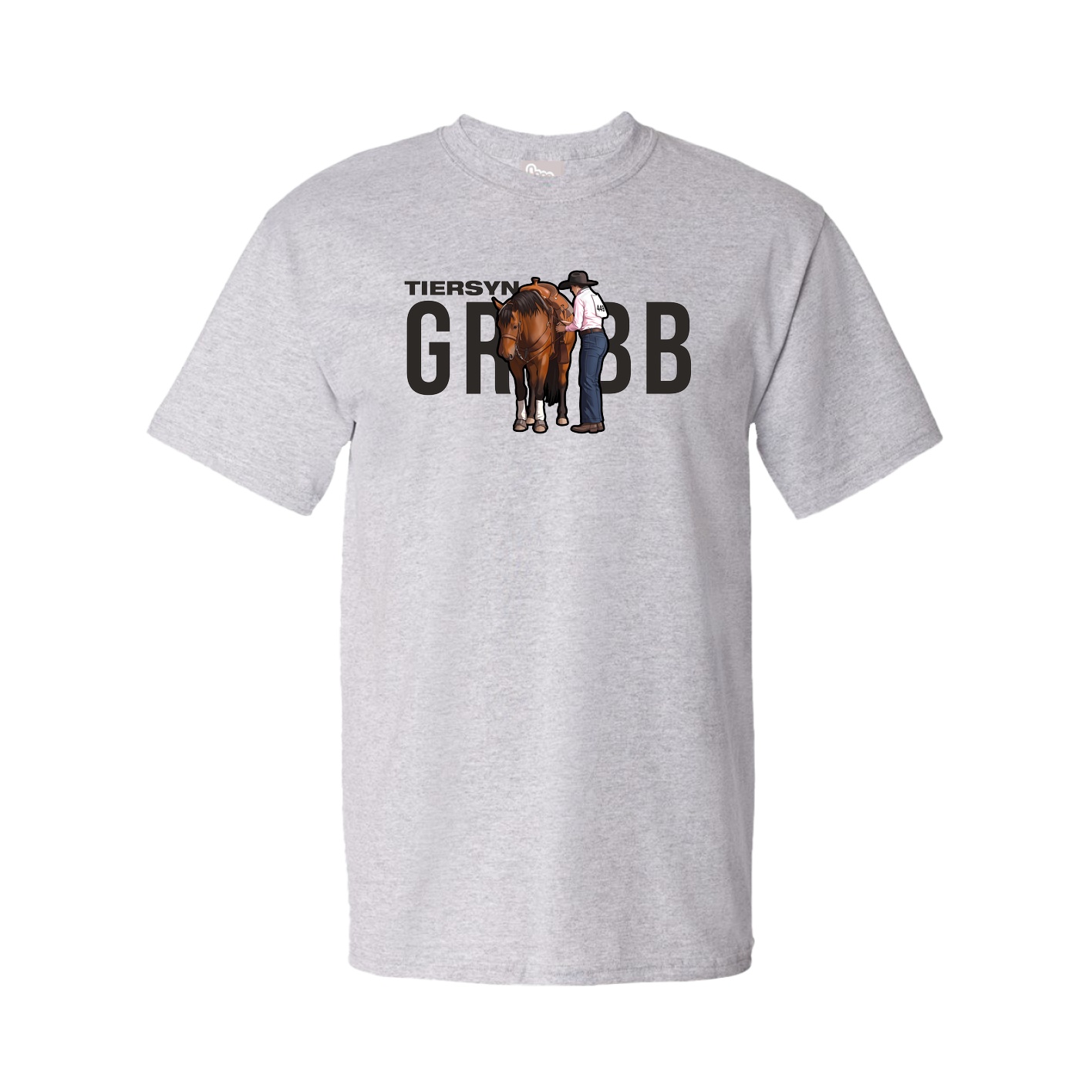 Tee — Player Name in Grey