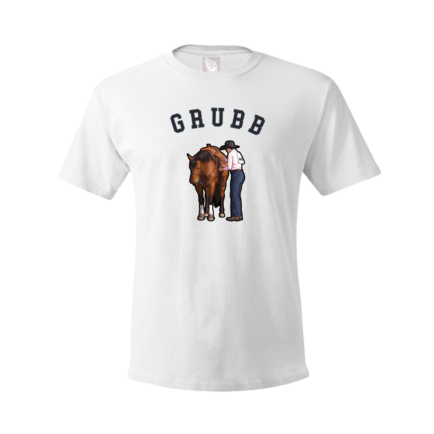 Youth Tee — Shirsey Arch in White