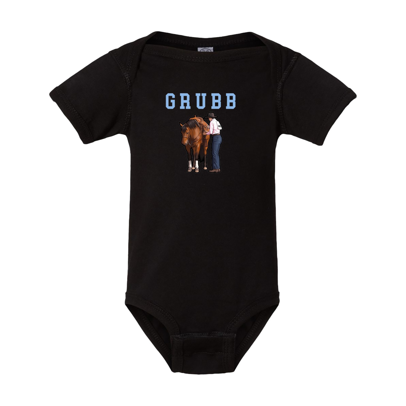 Baby Onesie — Shirsey in Black