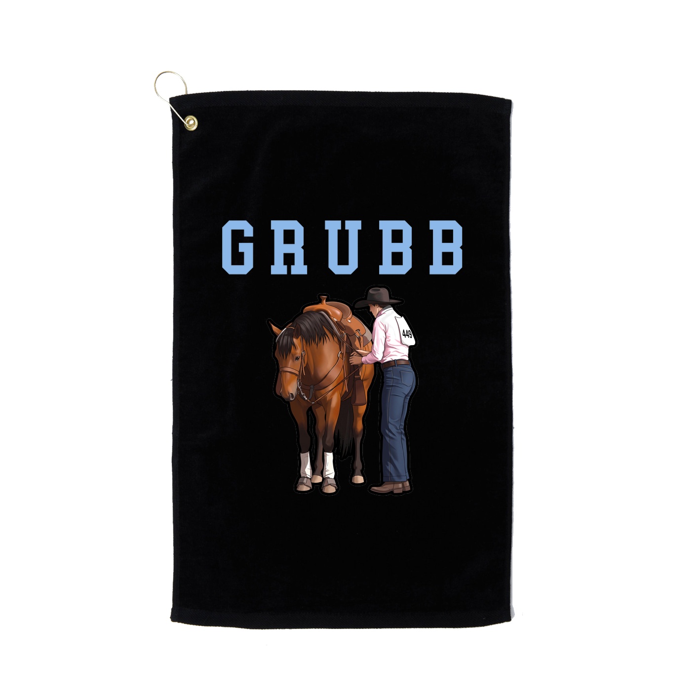 Golf Towel — Shirsey in Black