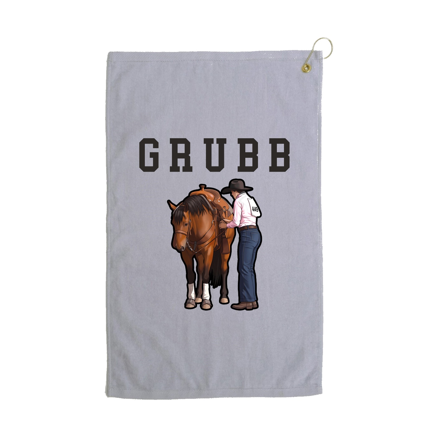 Golf Towel — Shirsey in Grey