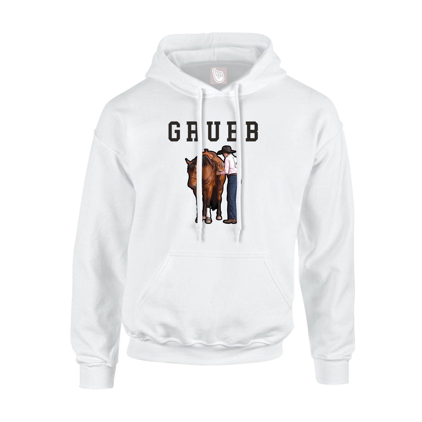Youth Hoodie — Shirsey in White