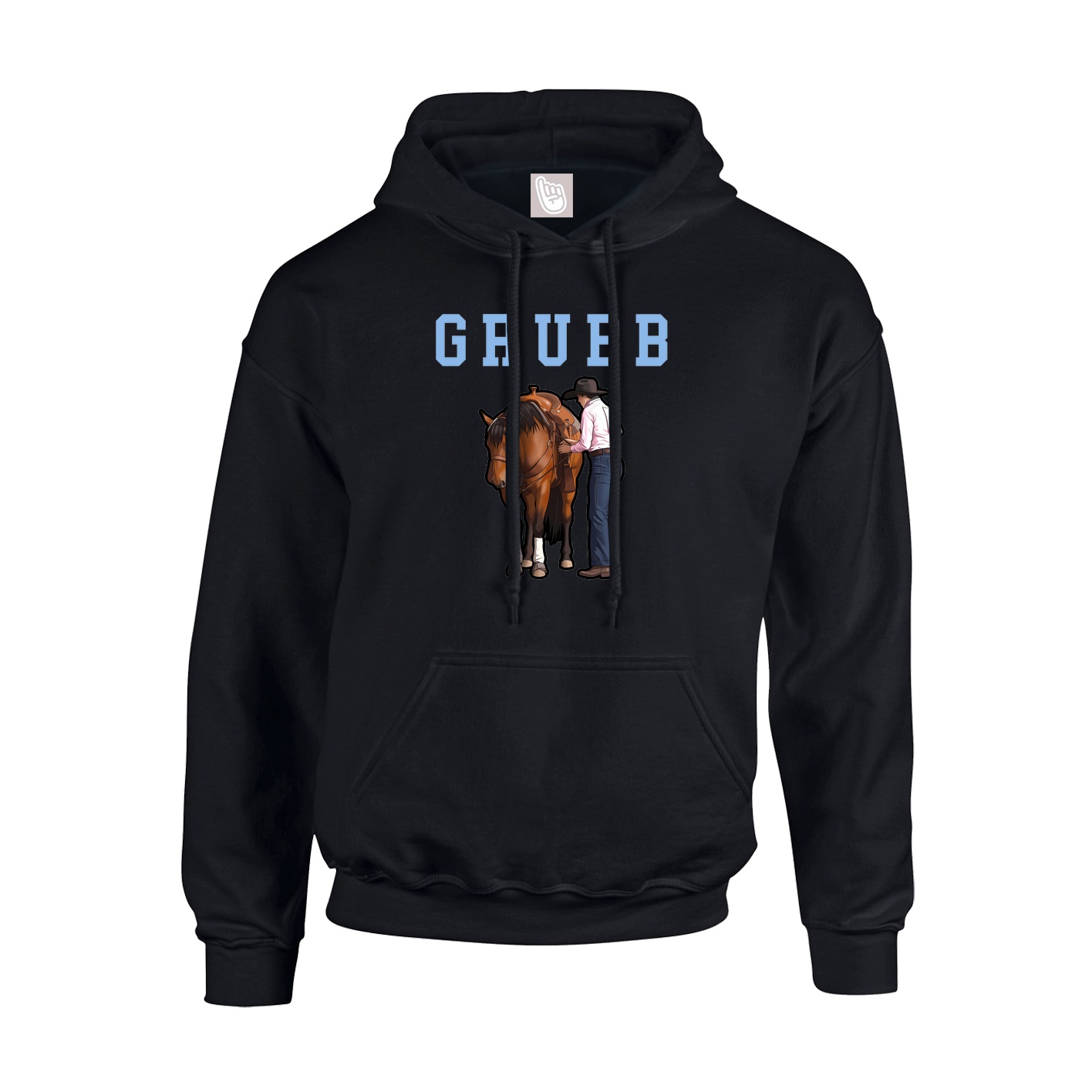 Youth Hoodie — Shirsey in Black
