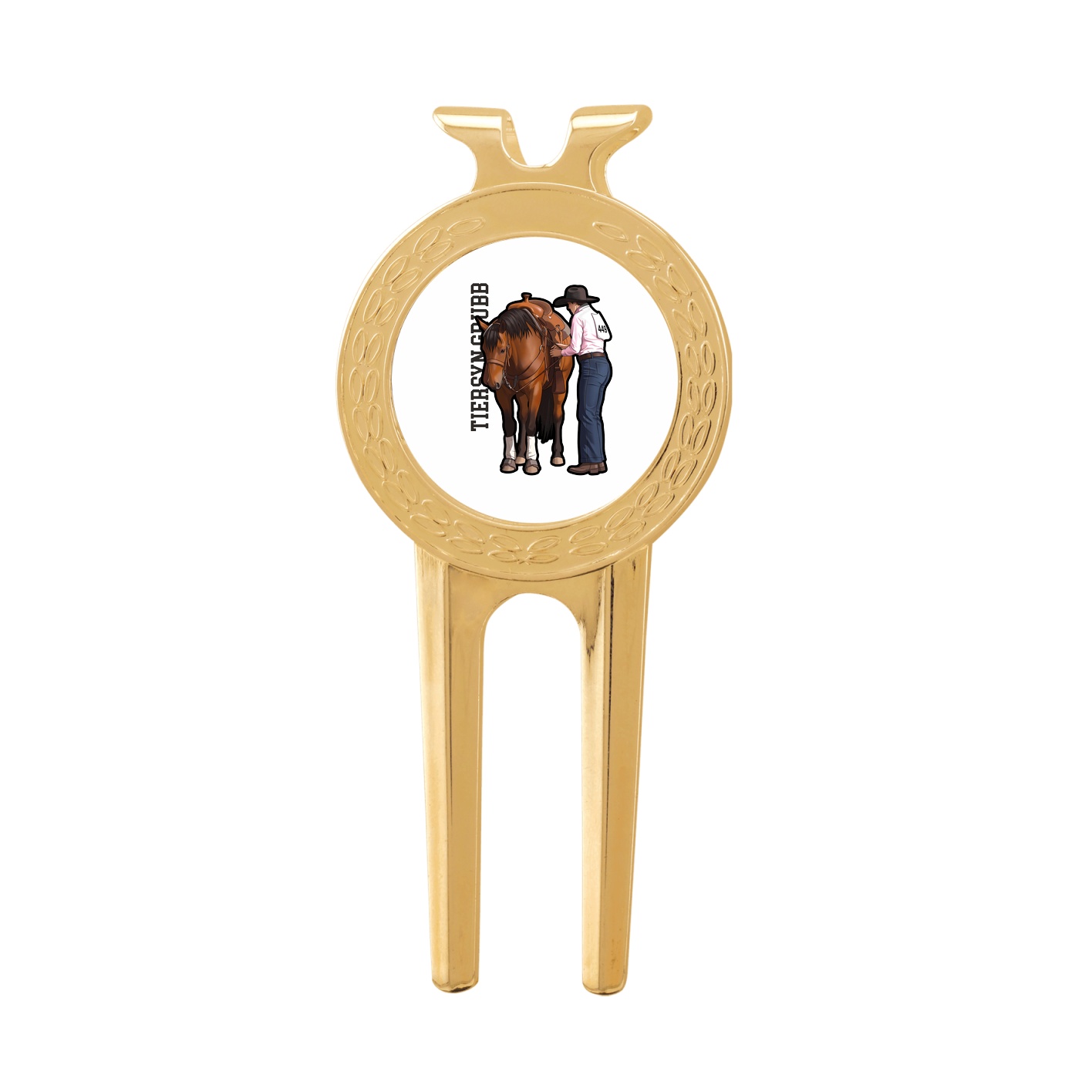 Divot Tool with Ball Marker — Name Vertical in Classic